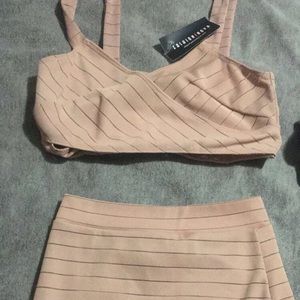 Two pierce fashion nova set